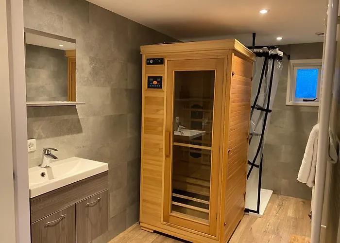 4 Person With Sauna And Whirpool Chalet *